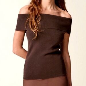 ISO Rouje Sunitha brown top